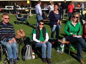 ... der Fanblock des TV Herrnwahlthann!